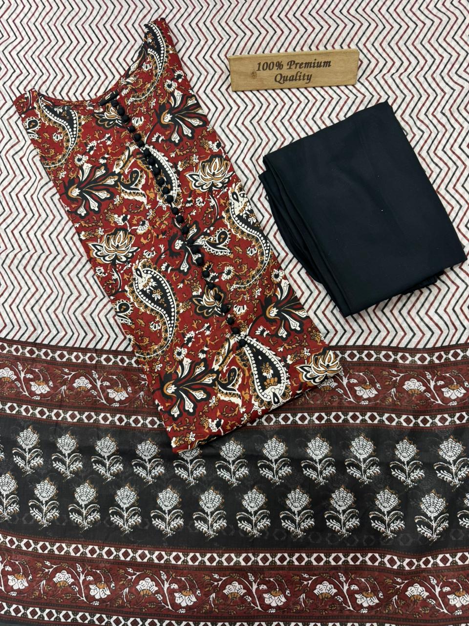 ANARKALI STYLE WITH PLAZO TOP@f