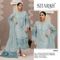 Organza Embroidered Kurta Set