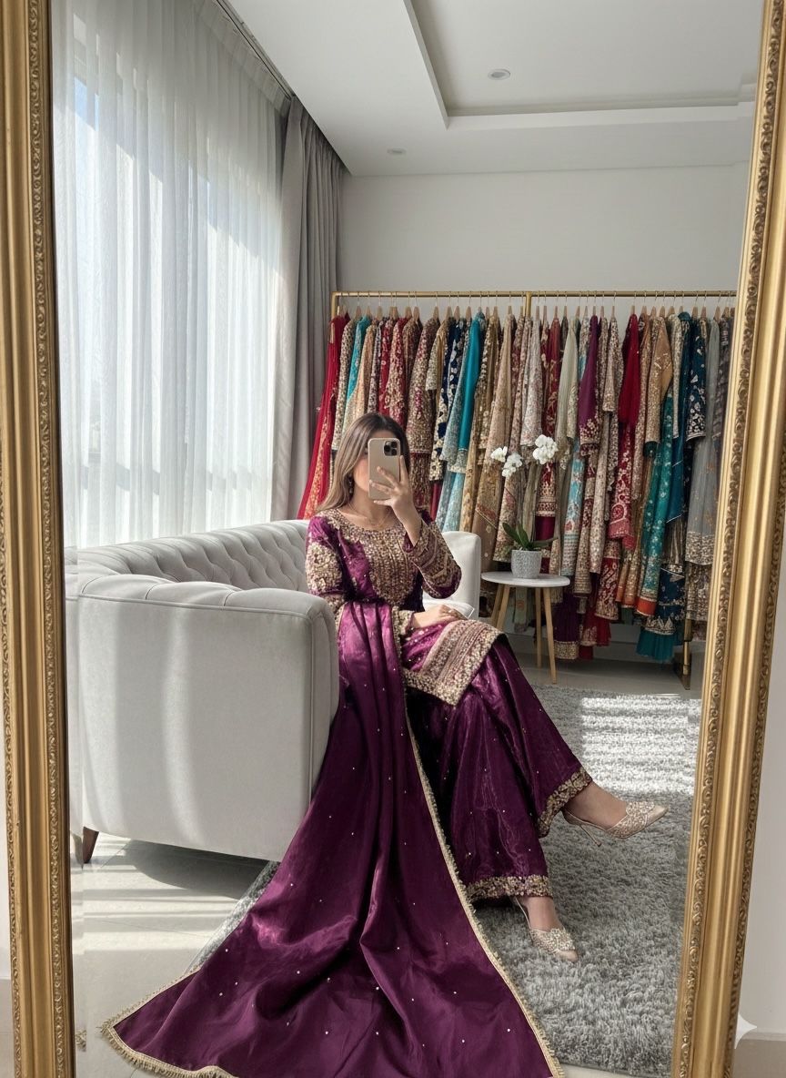 Top Plazzo & Dupatta Set