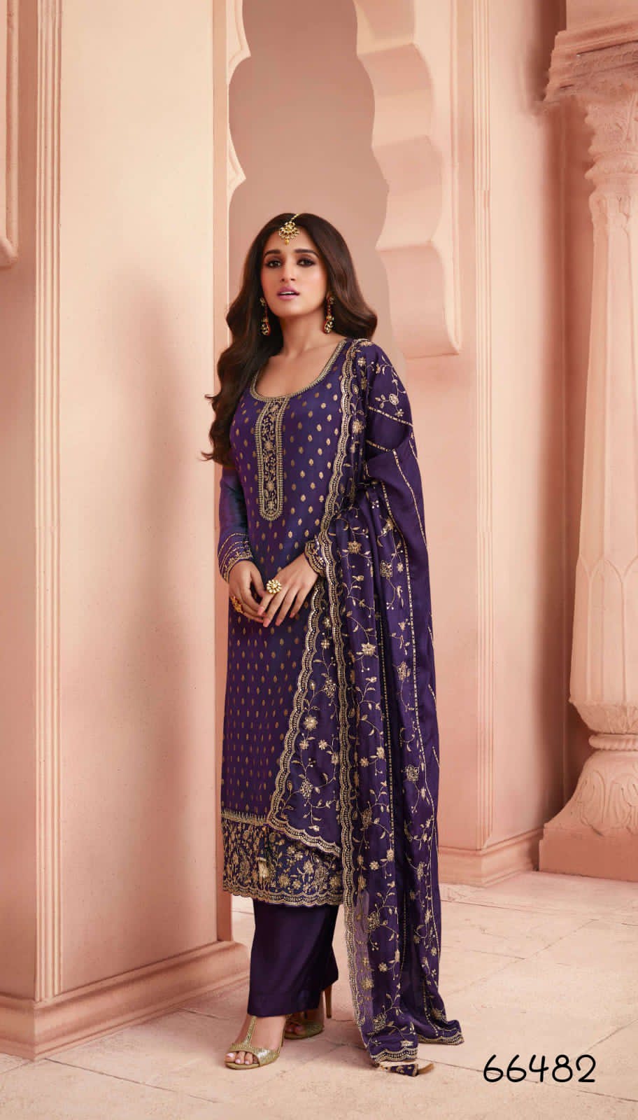 Embroidered Silk Salwar Kameez