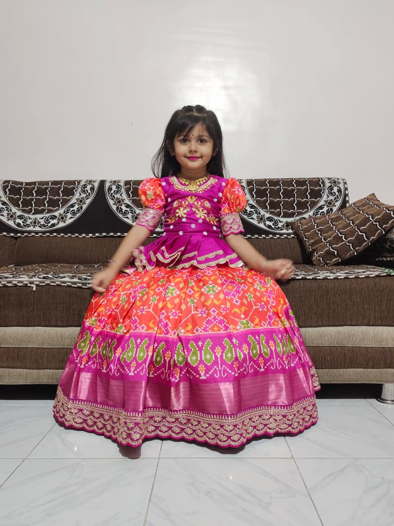 NEW LAUNCING PONGAL SPECIAL KIDS LEHENGA CHOLI|