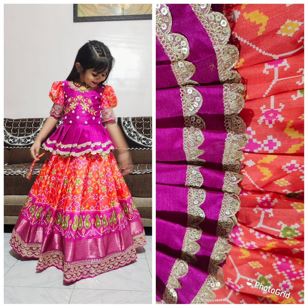 NEW LAUNCING PONGAL SPECIAL KIDS LEHENGA CHOLI|