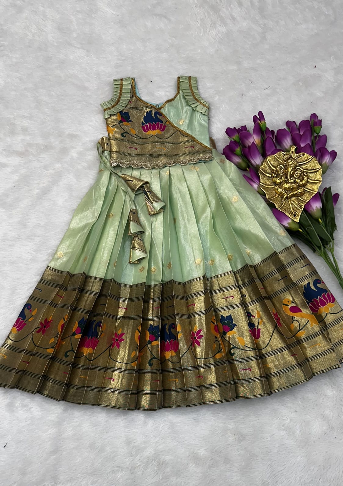 KIDS SPECIAL PAITHANI LEHENGA CHOLI