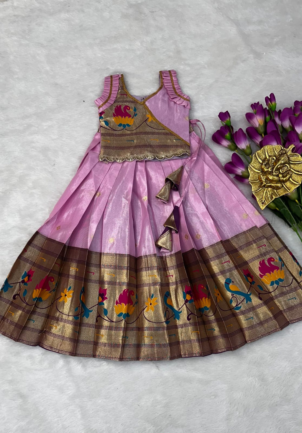 KIDS SPECIAL PAITHANI LEHENGA CHOLI
