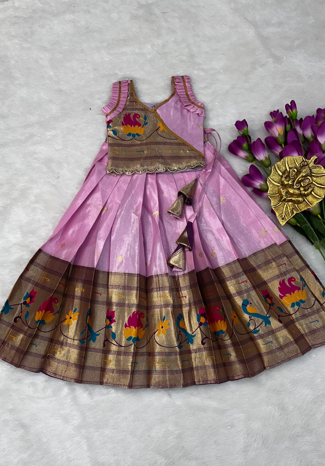 KIDS SPECIAL PAITHANI LEHENGA CHOLI
