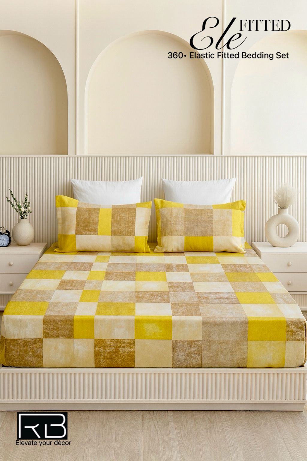 ELASTIC FITTED BEDSHEET(RB)