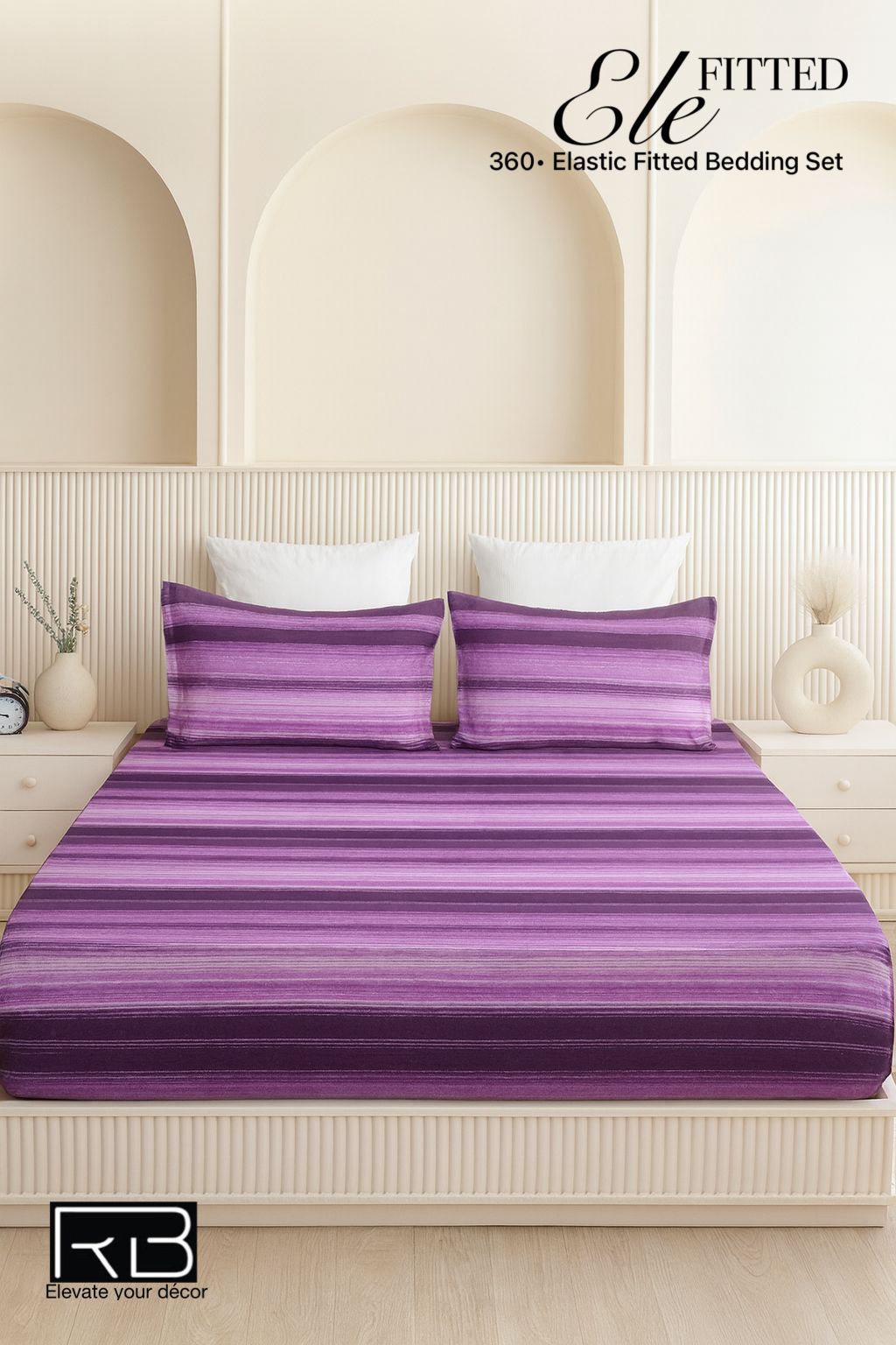 ELASTIC FITTED BEDSHEET(RB)