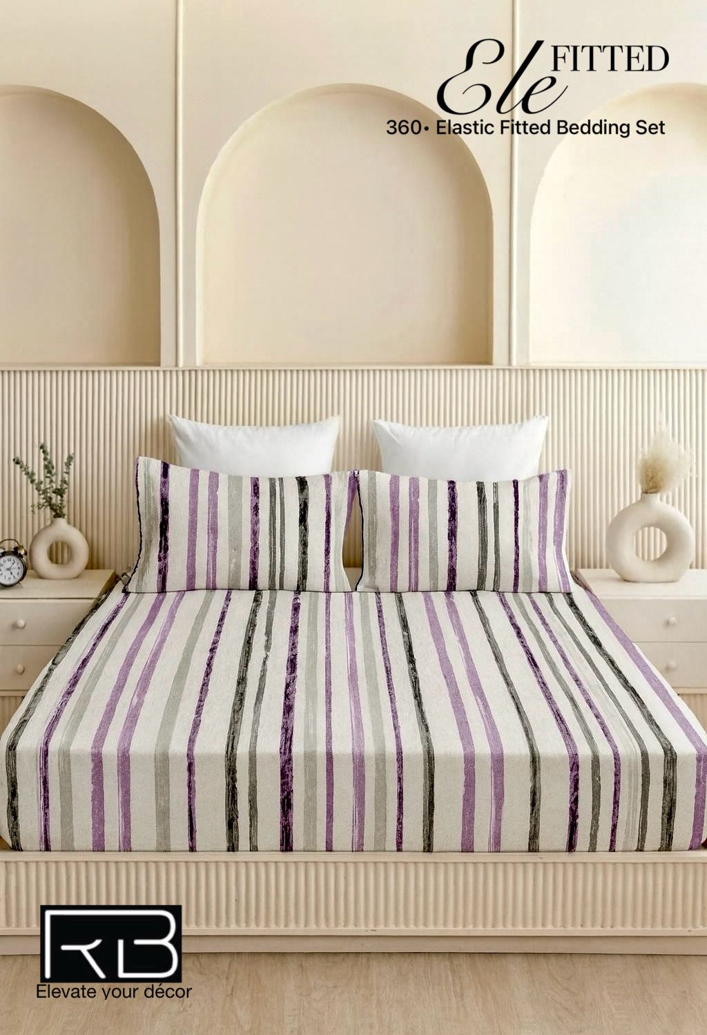 ELASTIC FITTED BEDSHEET(RB)