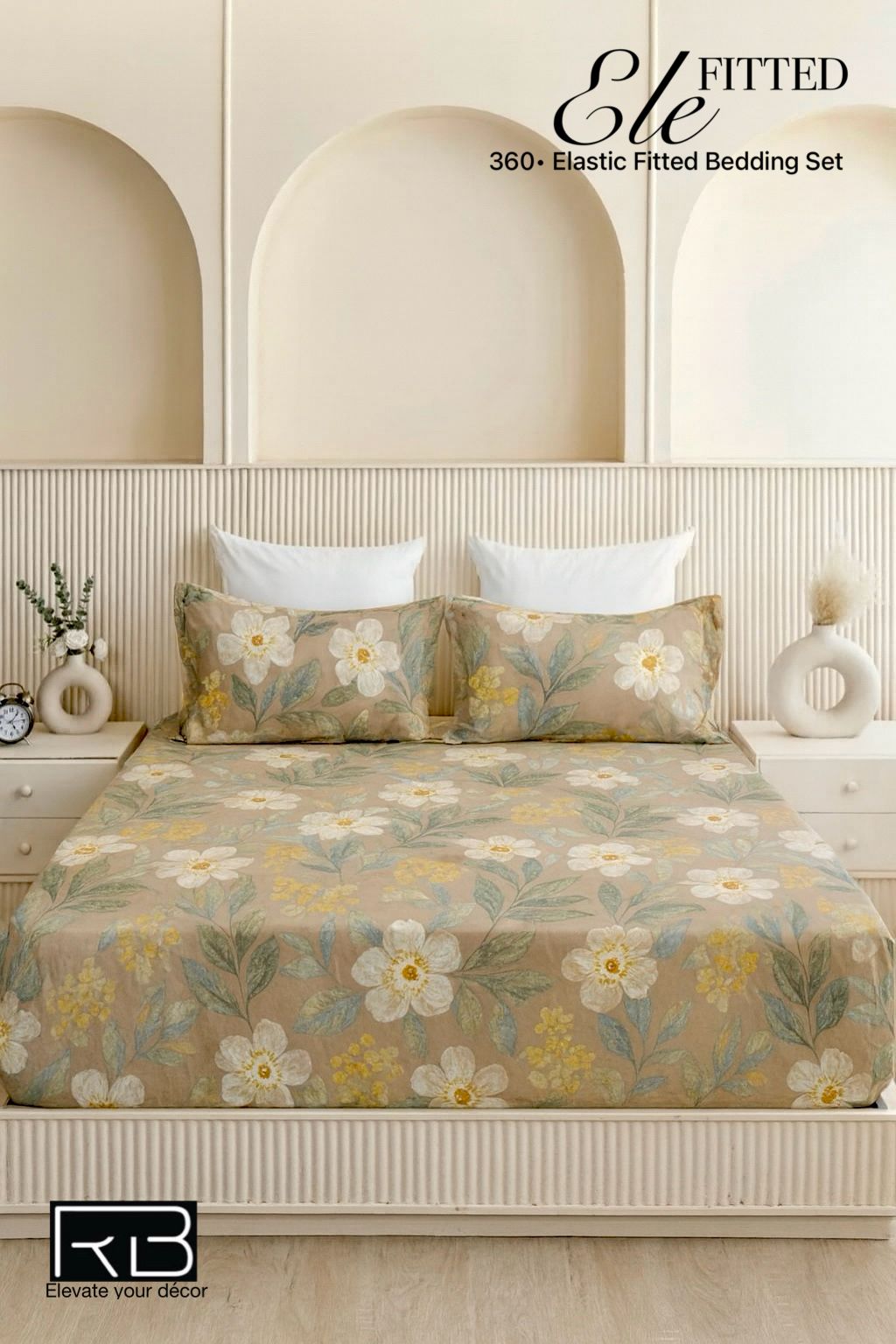 ELASTIC FITTED BEDSHEET(RB)