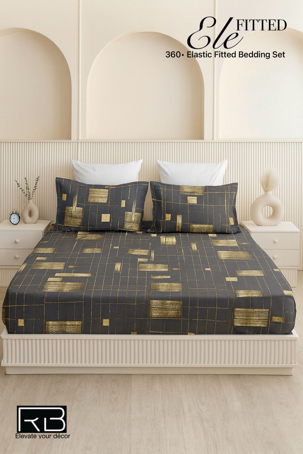 ELASTIC FITTED BEDSHEET(RB)