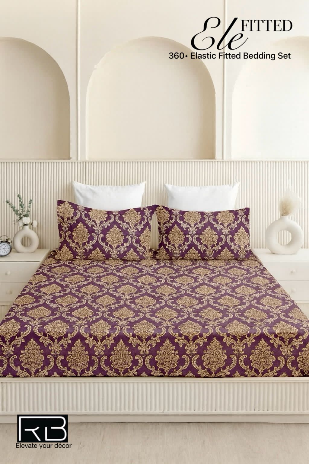 ELASTIC FITTED BEDSHEET(RB)