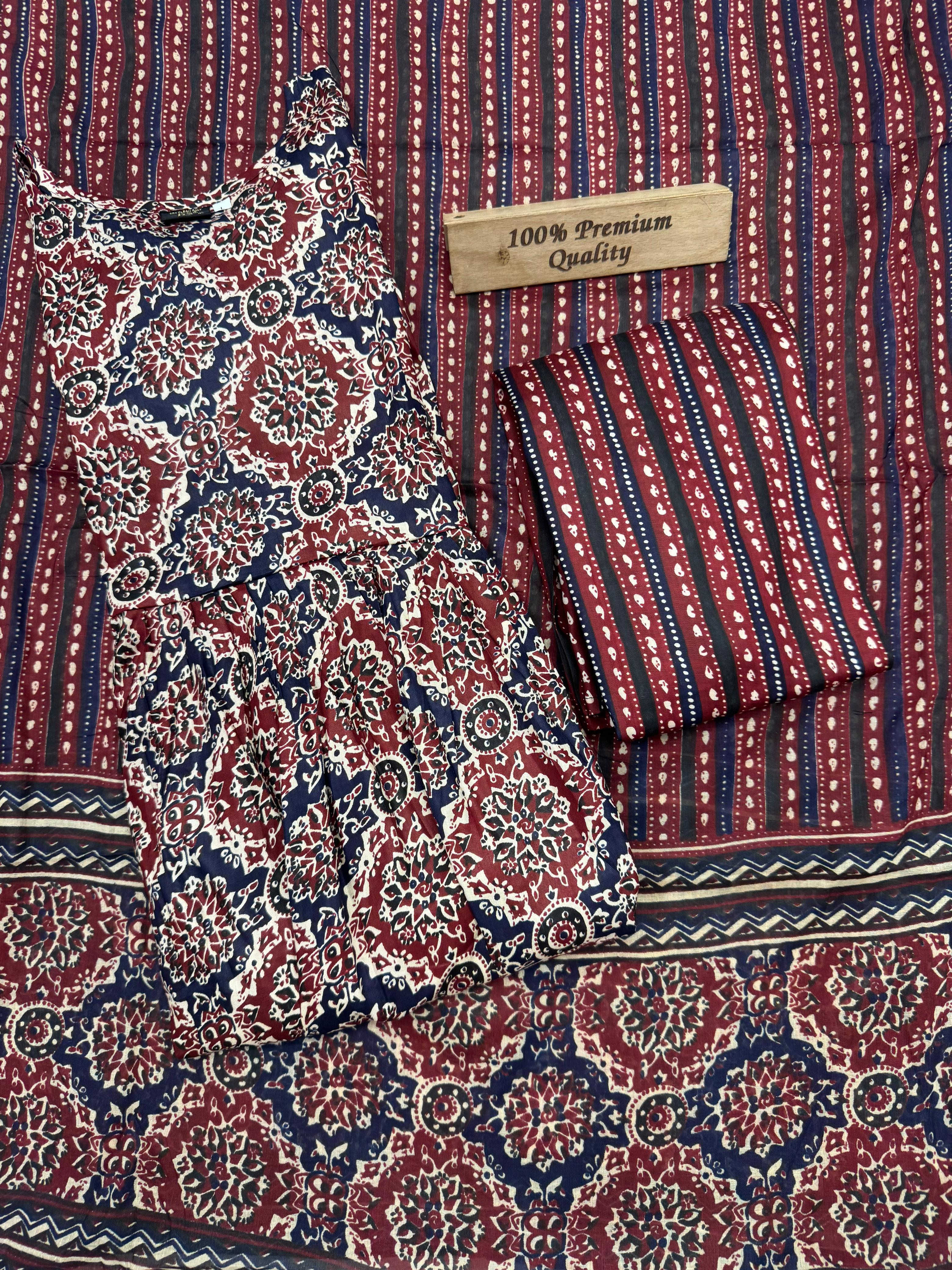 Anarkali Kurta Suit Set@F