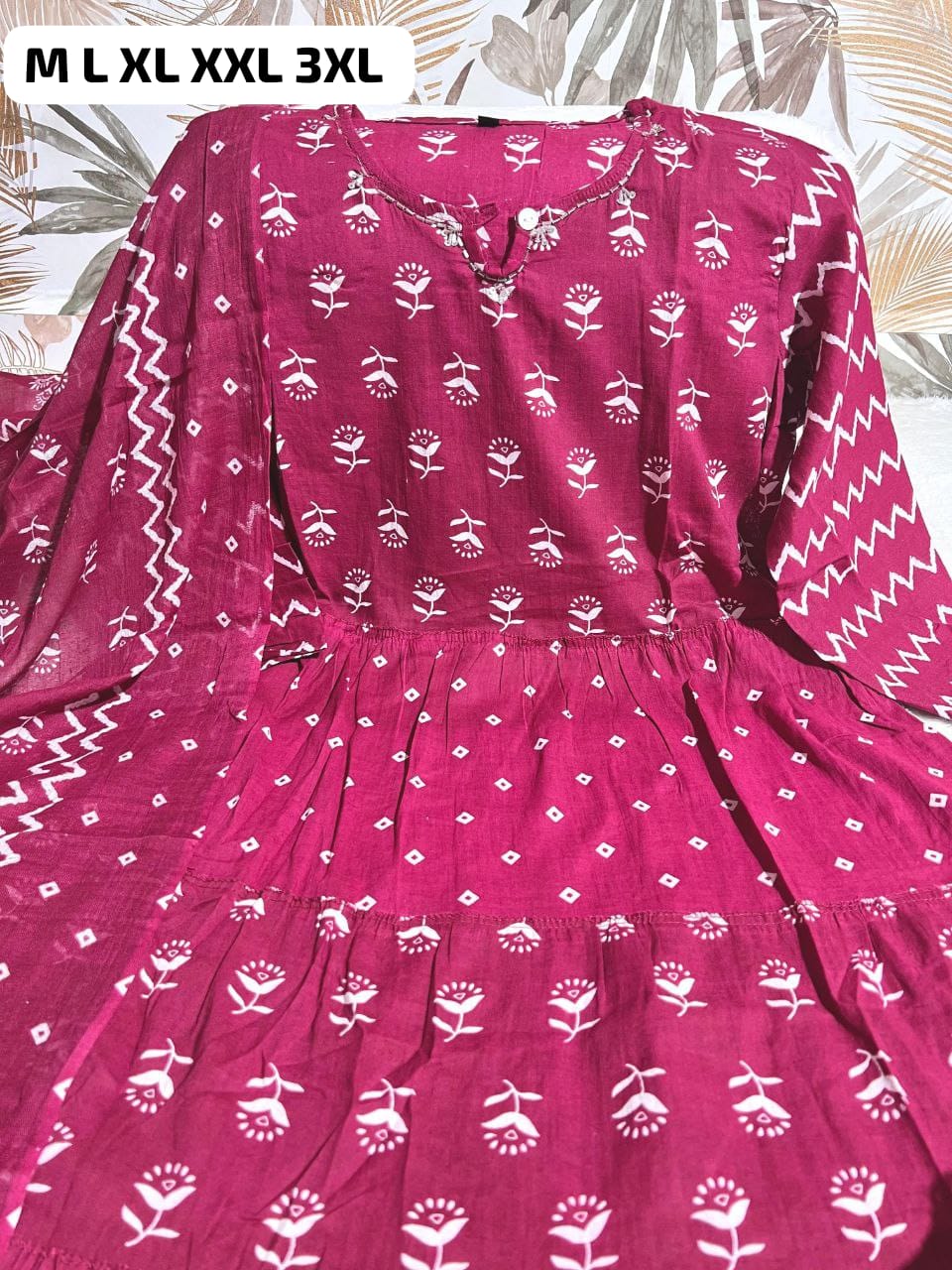 FESTIVAL SPECIAL pattern Anarkali set@F