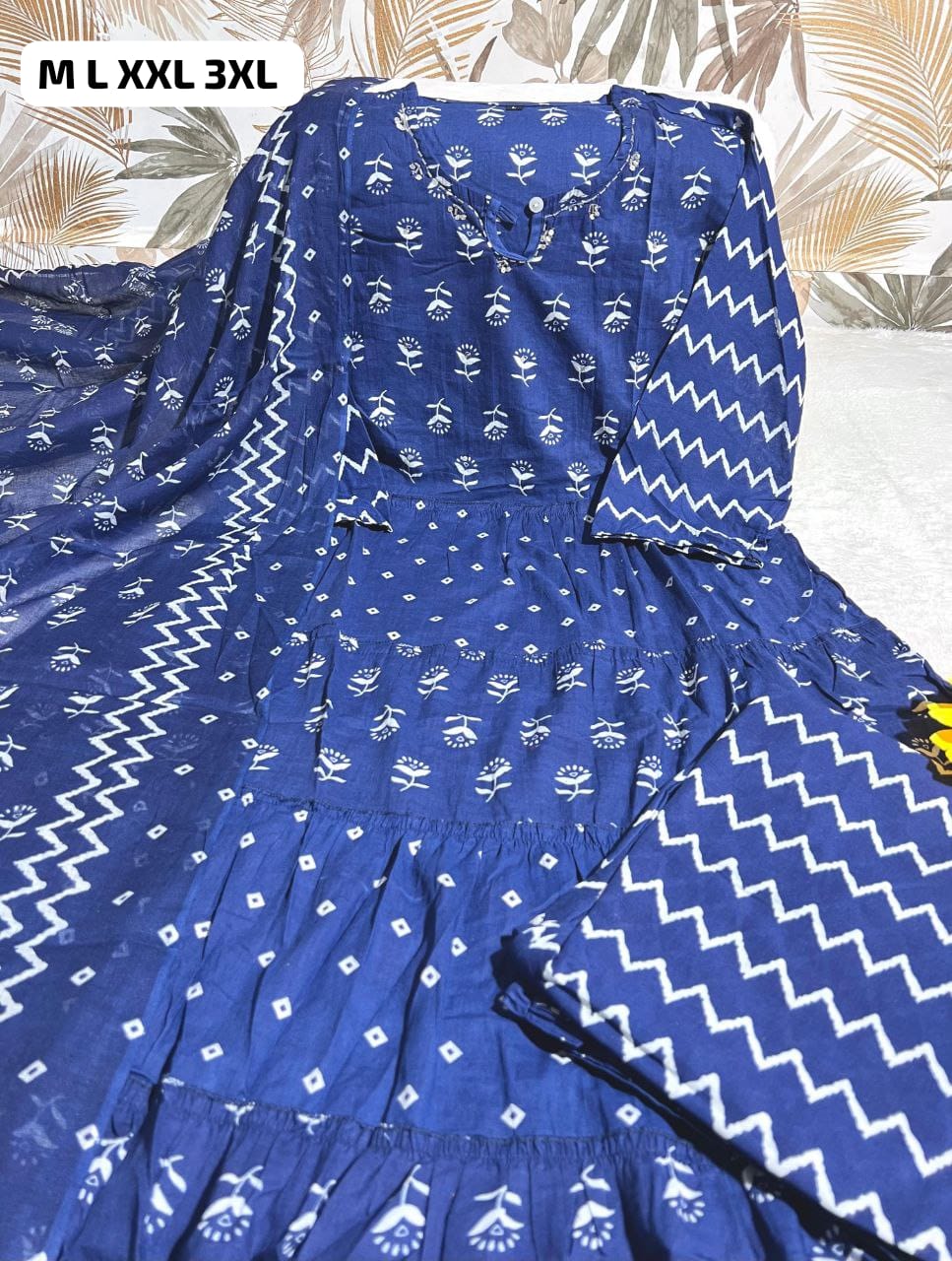 FESTIVAL SPECIAL pattern Anarkali set@F