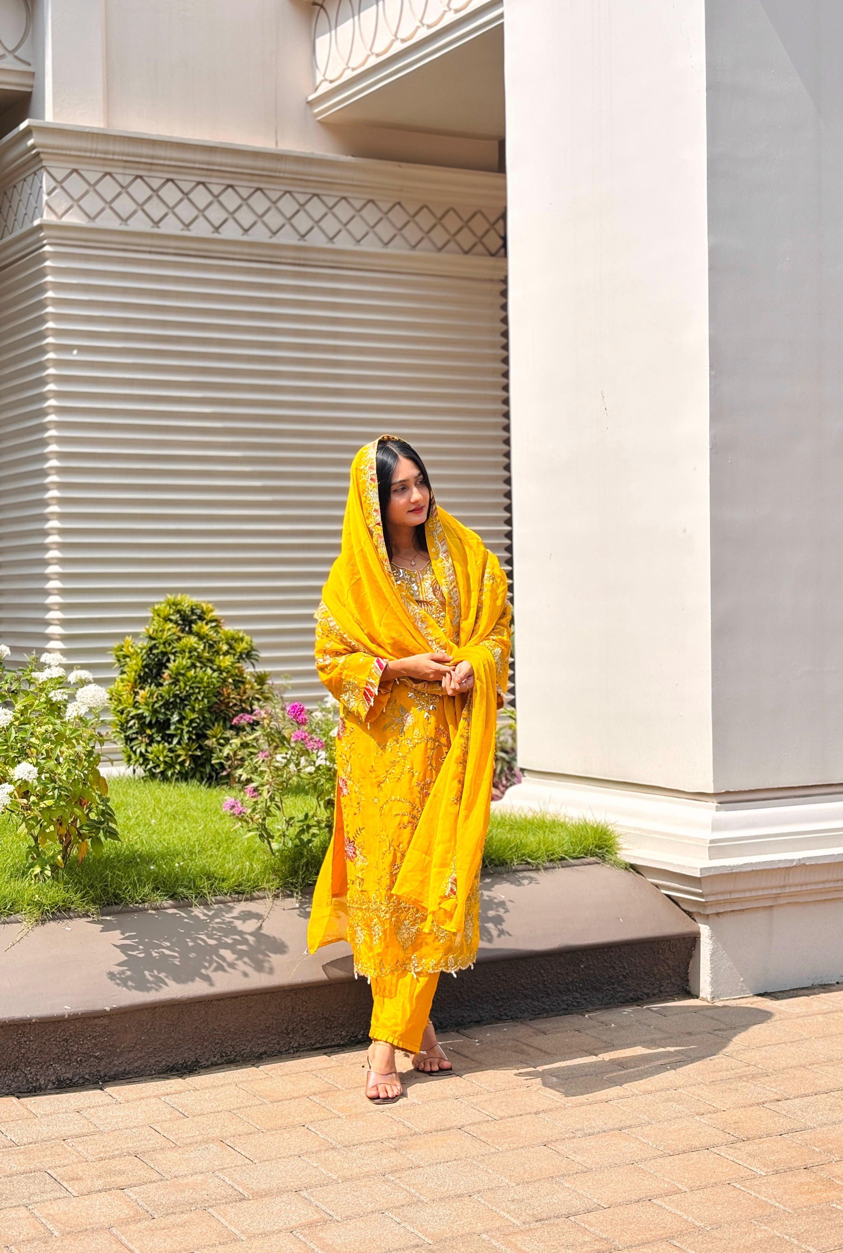 Presenting New Designer Collection In CRUNCHY SILK@F