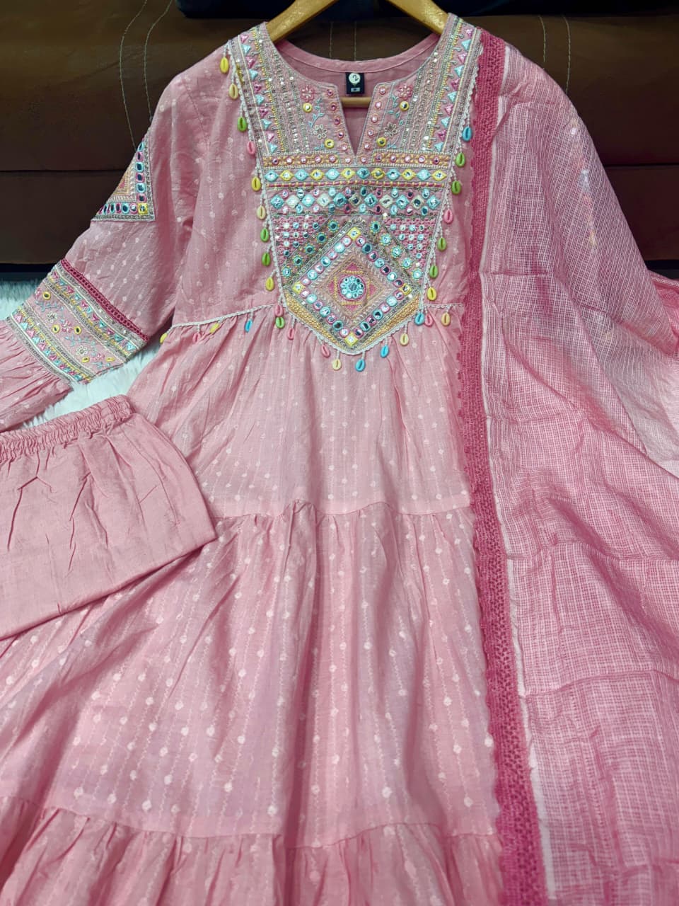 KESUDI Kurta Sets for Woman with Dupatta Cotton