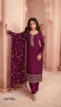 Embroidered Silk Salwar Kameez