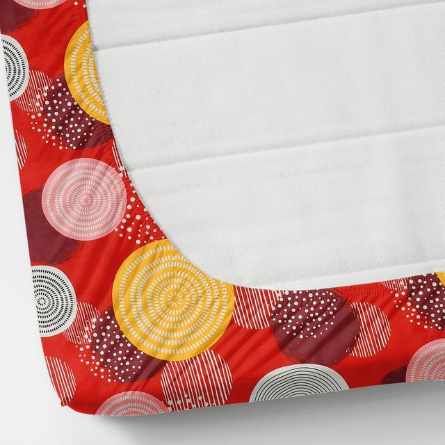 Premium MICROFIBER ELASTIC FITTED DOUBLE BEDSHEET WITH TWO PILLOW COVERS (70X76X6 Inches)