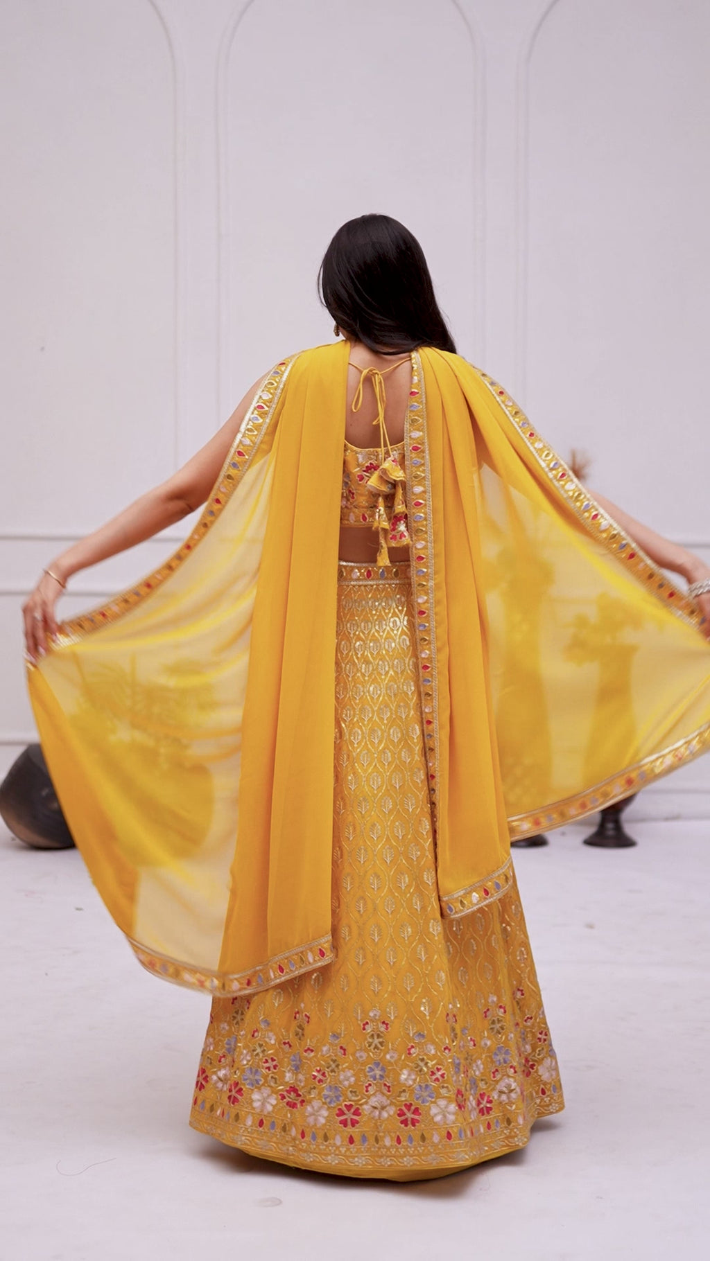 Royal threads. Modern souls. Presenting our latest lehenga collection@F