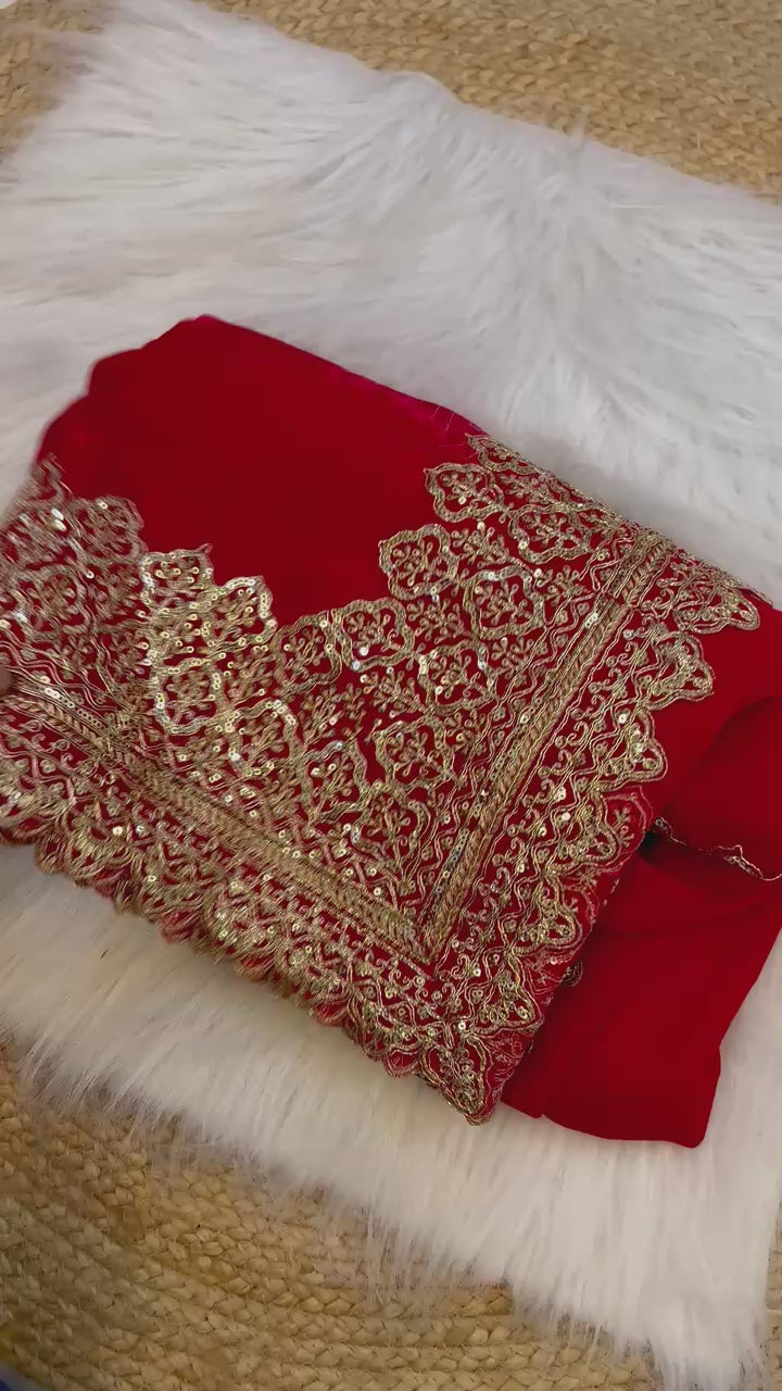 fancy Fendy satin fabric saree