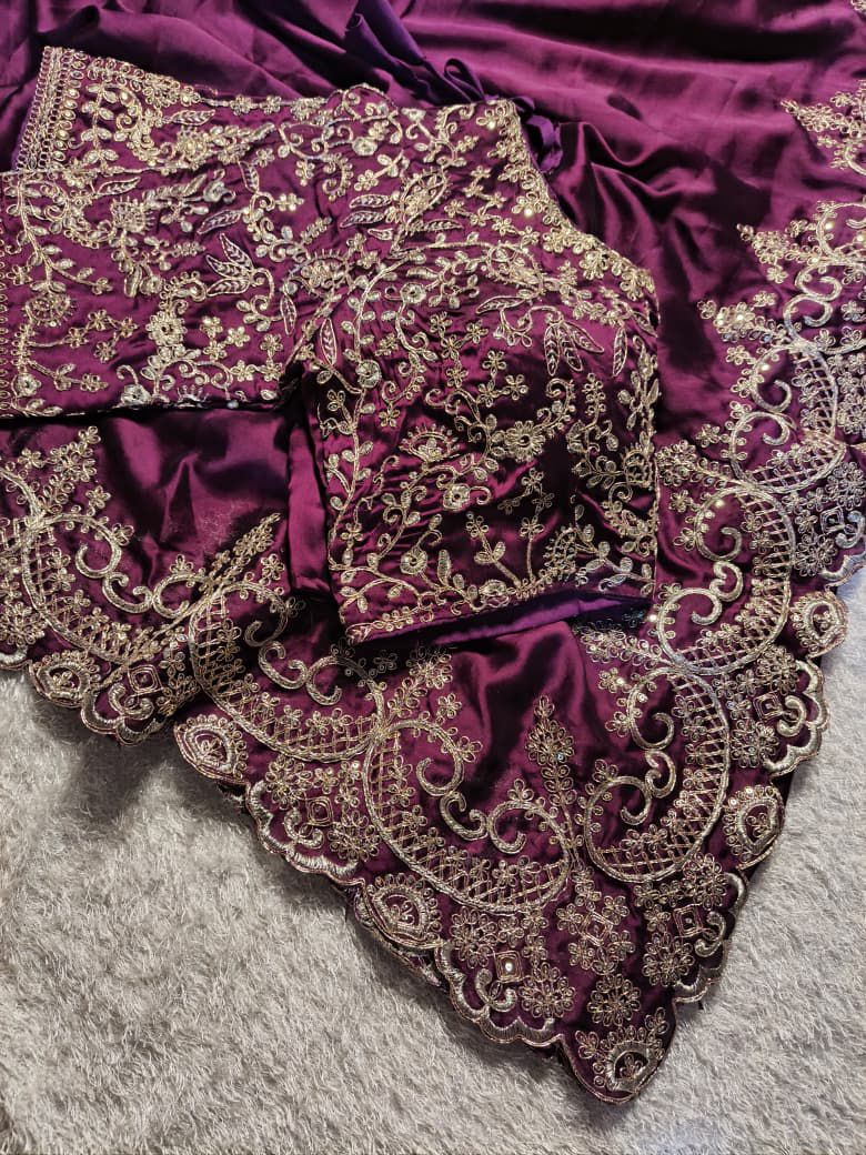 Designer Saree Inspired by Madhuri Dixit