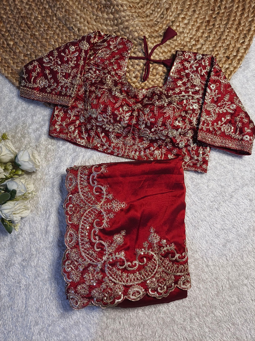 Designer Saree Inspired by Madhuri Dixit