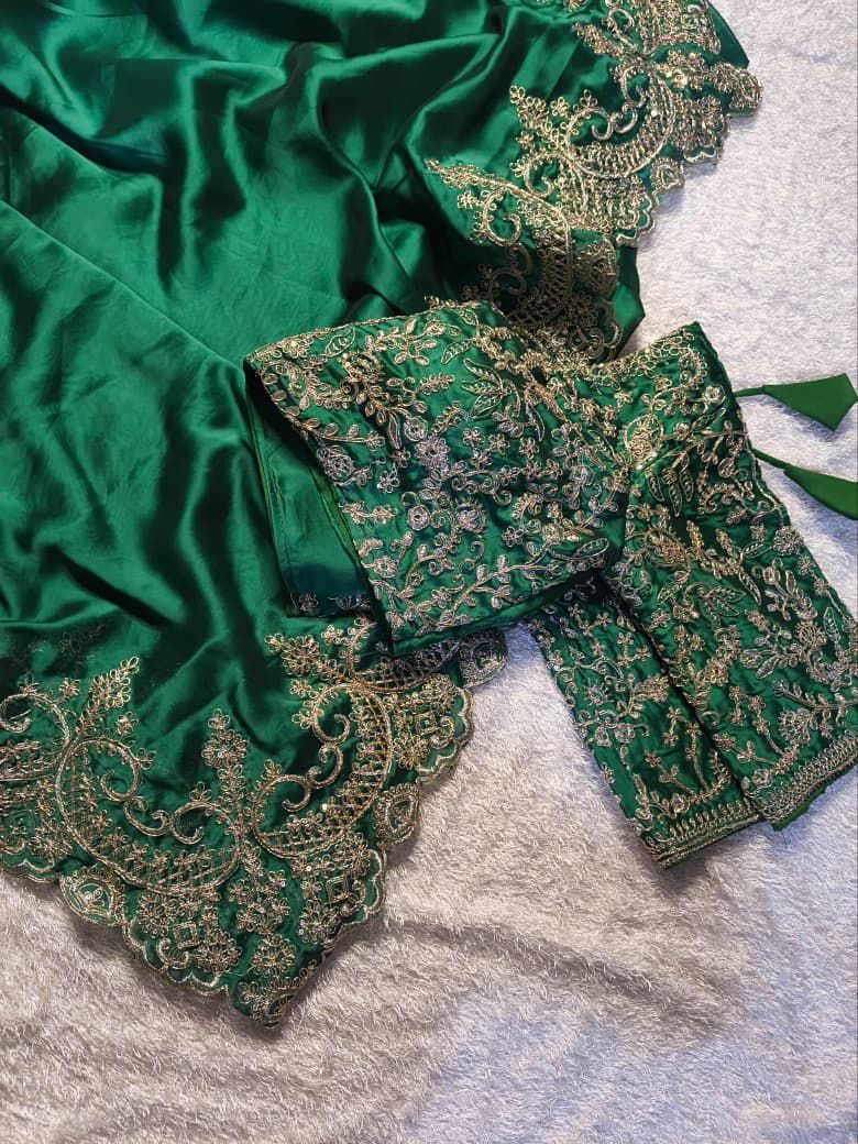 Designer Saree Inspired by Madhuri Dixit