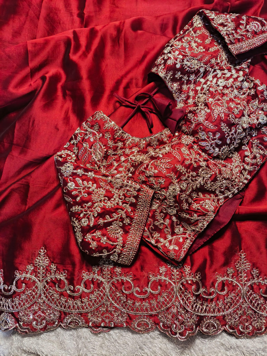 Designer Saree Inspired by Madhuri Dixit