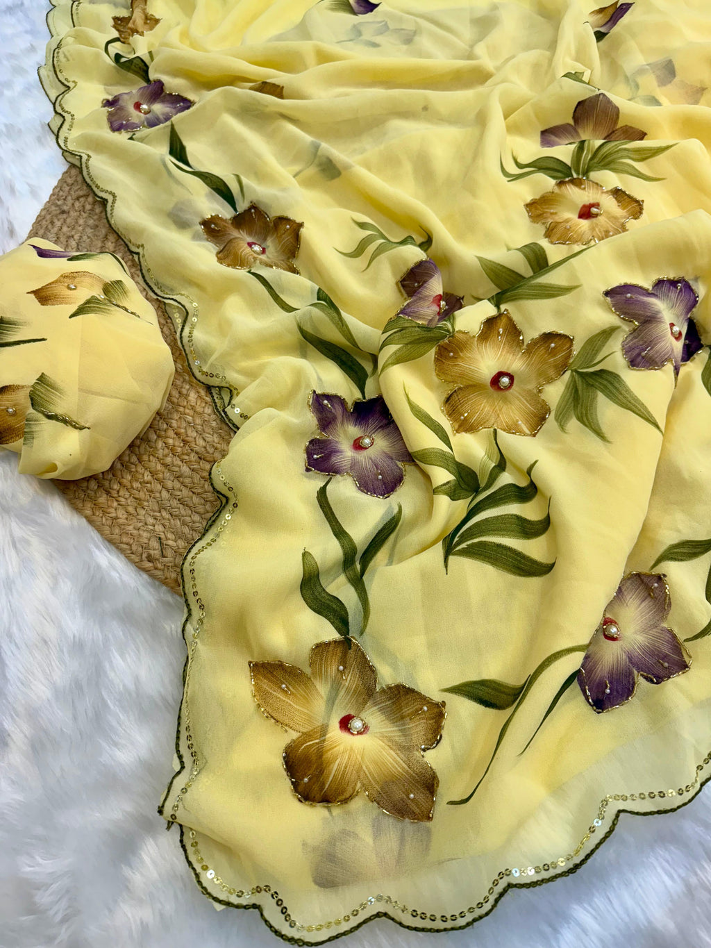 Handcrafted Elegance  Sarees