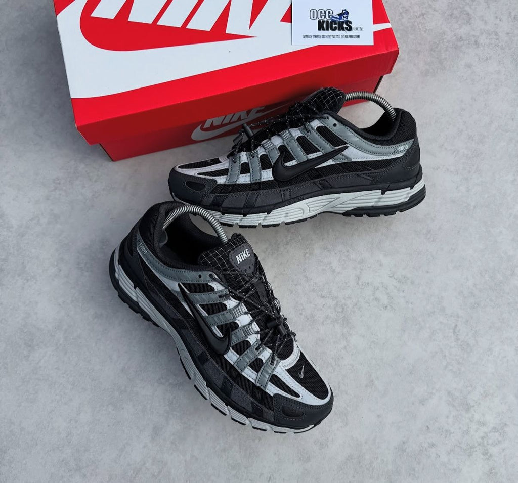 NIKE P-6000 TRAINER GREY BLACK