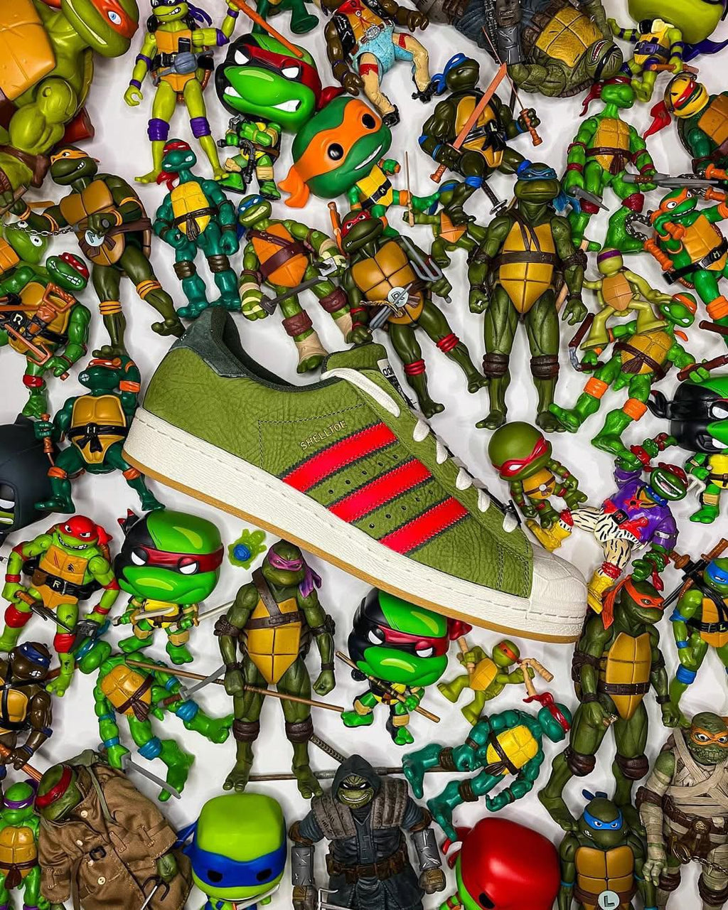 ADIDAS SUPERSTAR SHELLTOE- NINJA TURTLES