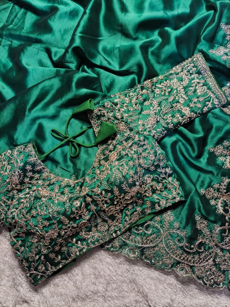 Designer Saree Inspired by Madhuri Dixit