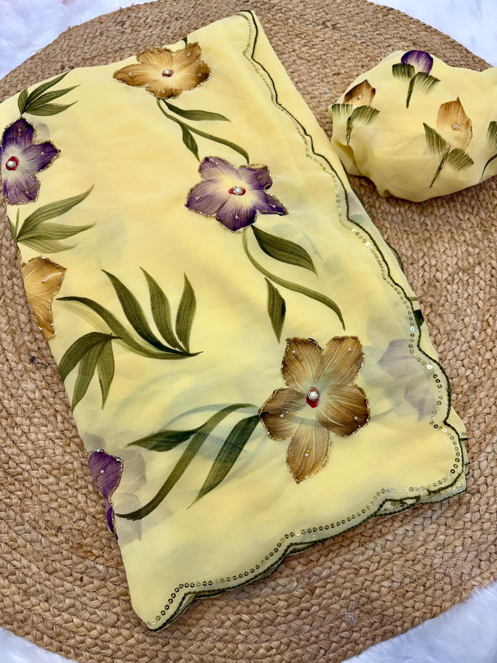 Handcrafted Elegance  Sarees