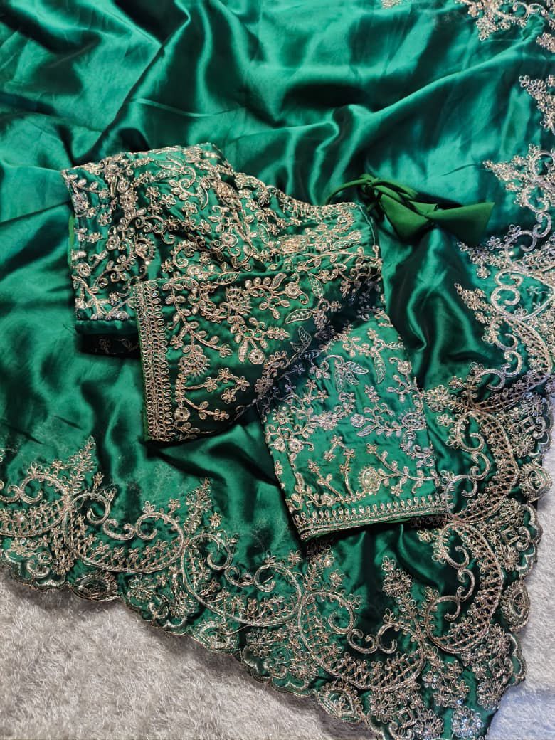 Designer Saree Inspired by Madhuri Dixit