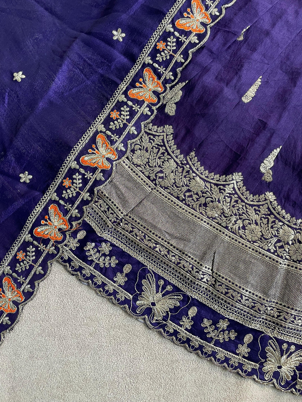 Butterfly Buff Lehengha-Choli &amp; Dupatta