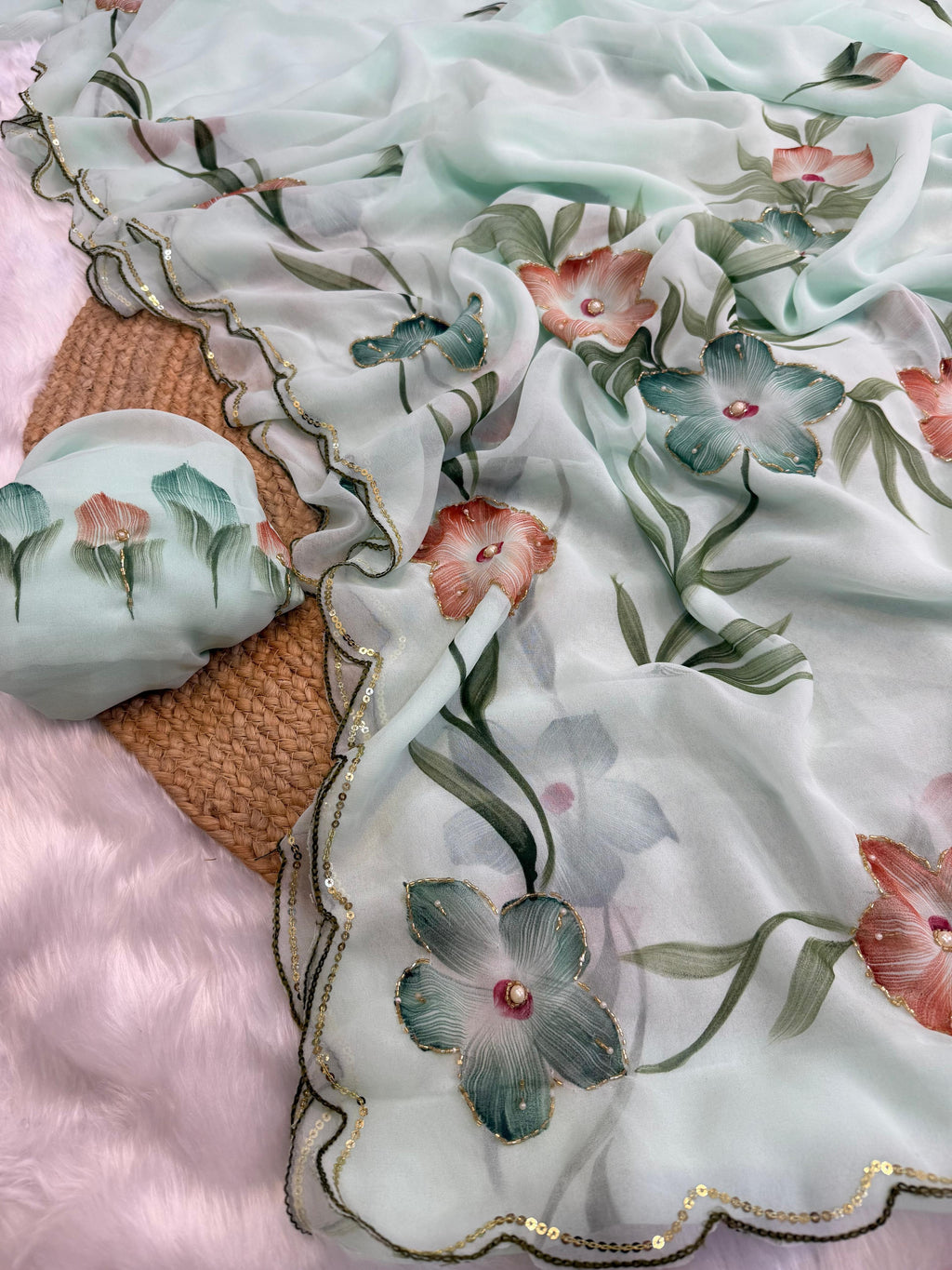 Handcrafted Elegance  Sarees