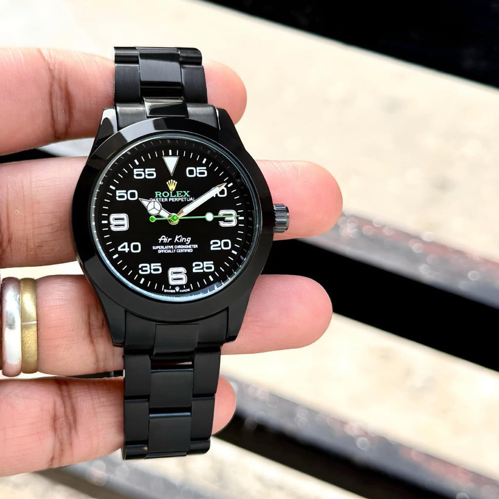 Rolex Air-King Men’s Watch 40mm White Dial – 7AA Premium Stainless Steel