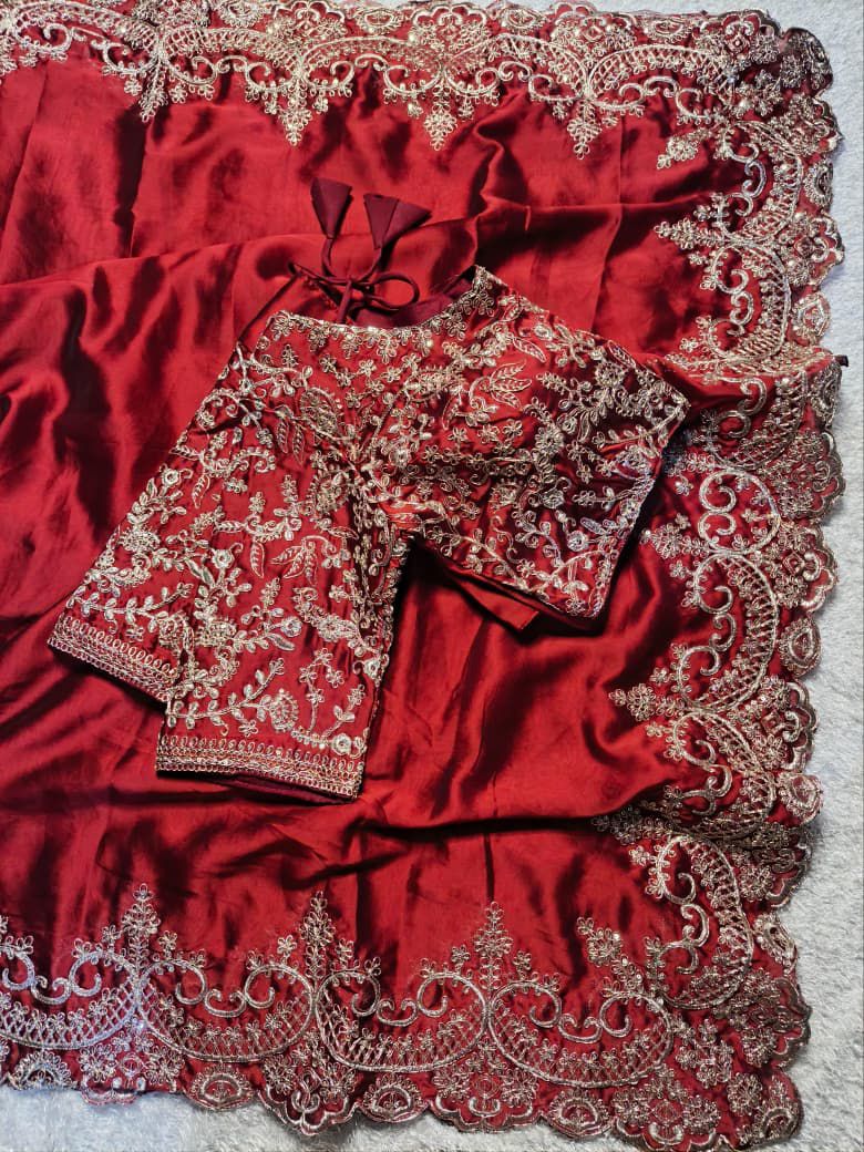 Designer Saree Inspired by Madhuri Dixit