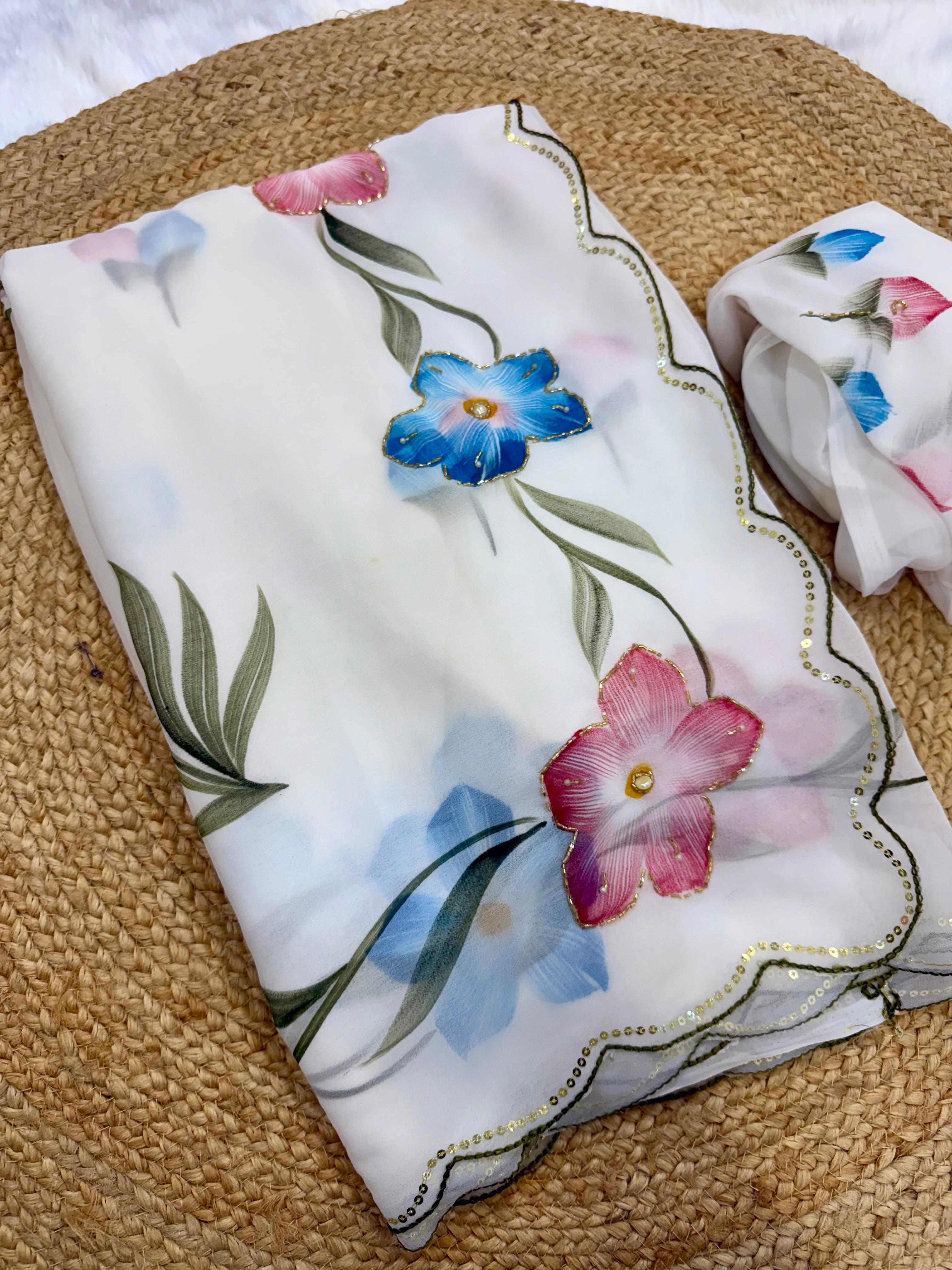 Handcrafted Elegance  Sarees