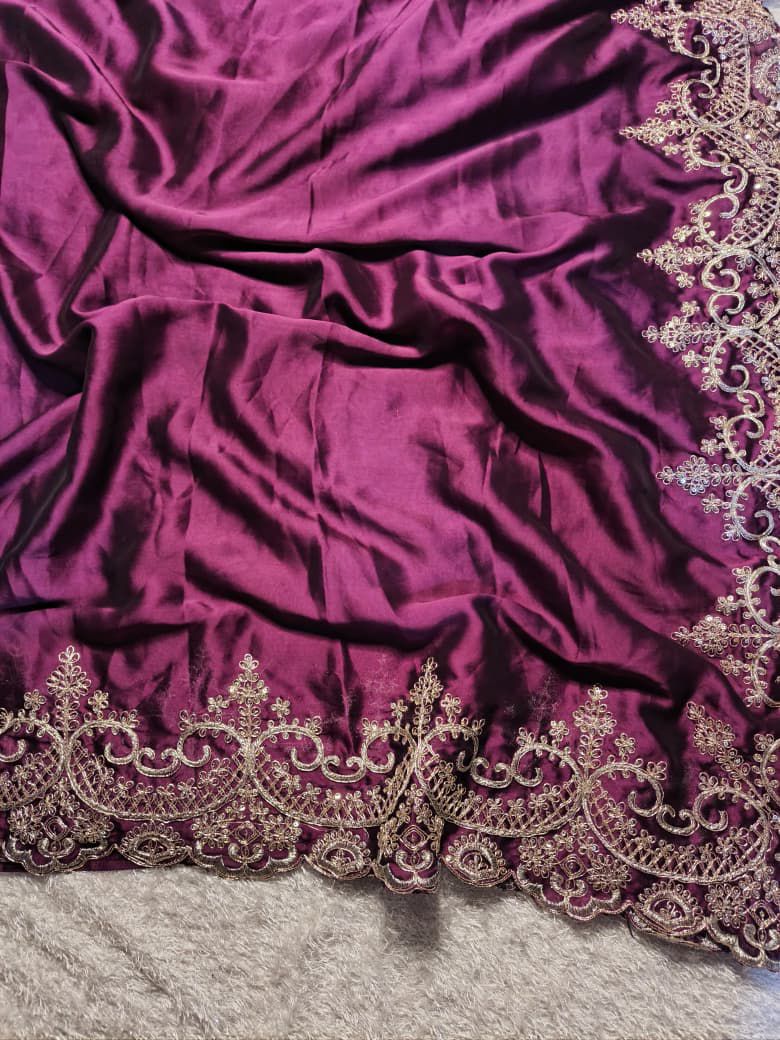 Designer Saree Inspired by Madhuri Dixit