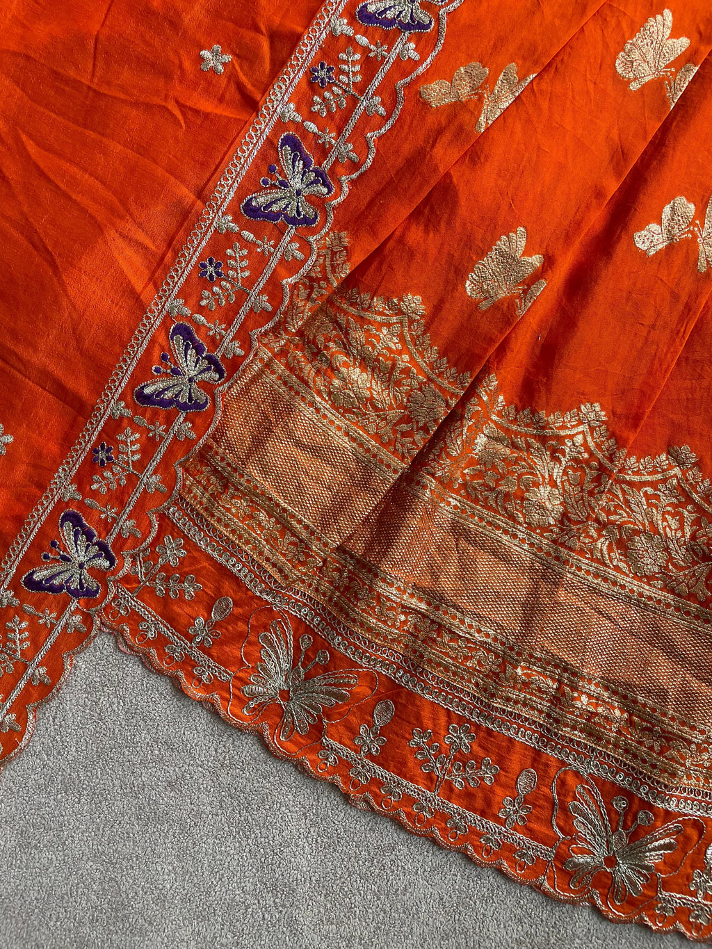 Butterfly Buff Lehengha-Choli &amp; Dupatta