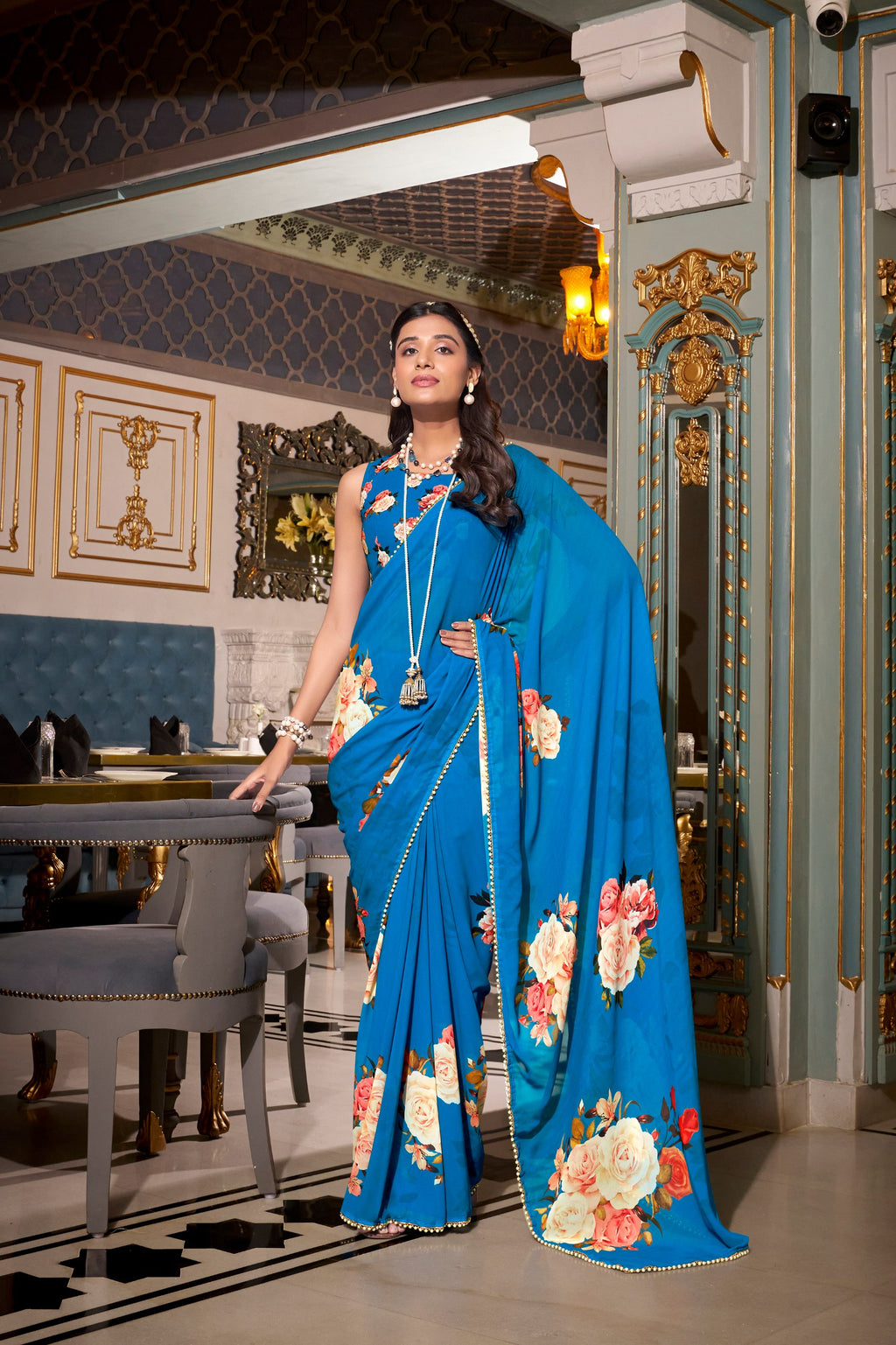 STYLISH NIRZARI GEORGETTE SAREE