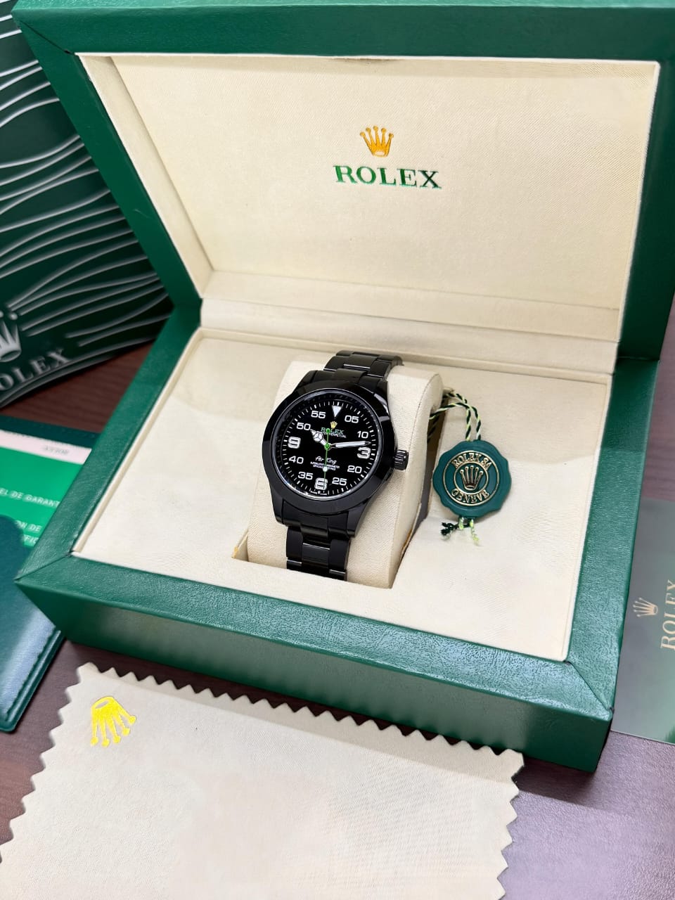 Rolex Air-King Men’s Watch 40mm White Dial – 7AA Premium Stainless Steel